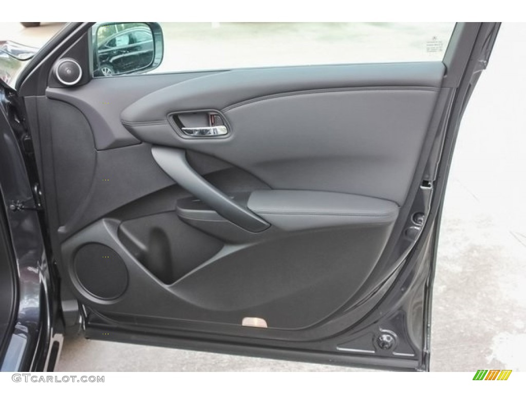 2018 Acura RDX FWD Ebony Door Panel Photo #121585910
