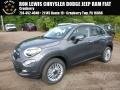 Grigio Graphite (Graphite Grey) 2017 Fiat 500X Lounge AWD