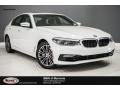 2017 Mineral White Metallic BMW 5 Series 540i Sedan  photo #1
