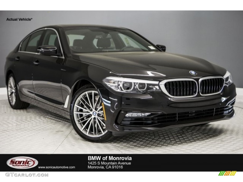 2017 5 Series 530i Sedan - Jet Black / Black photo #1