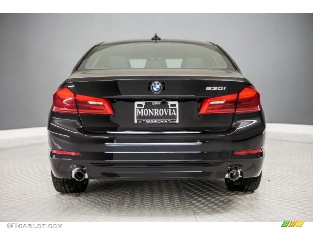 2017 5 Series 530i Sedan - Jet Black / Black photo #4