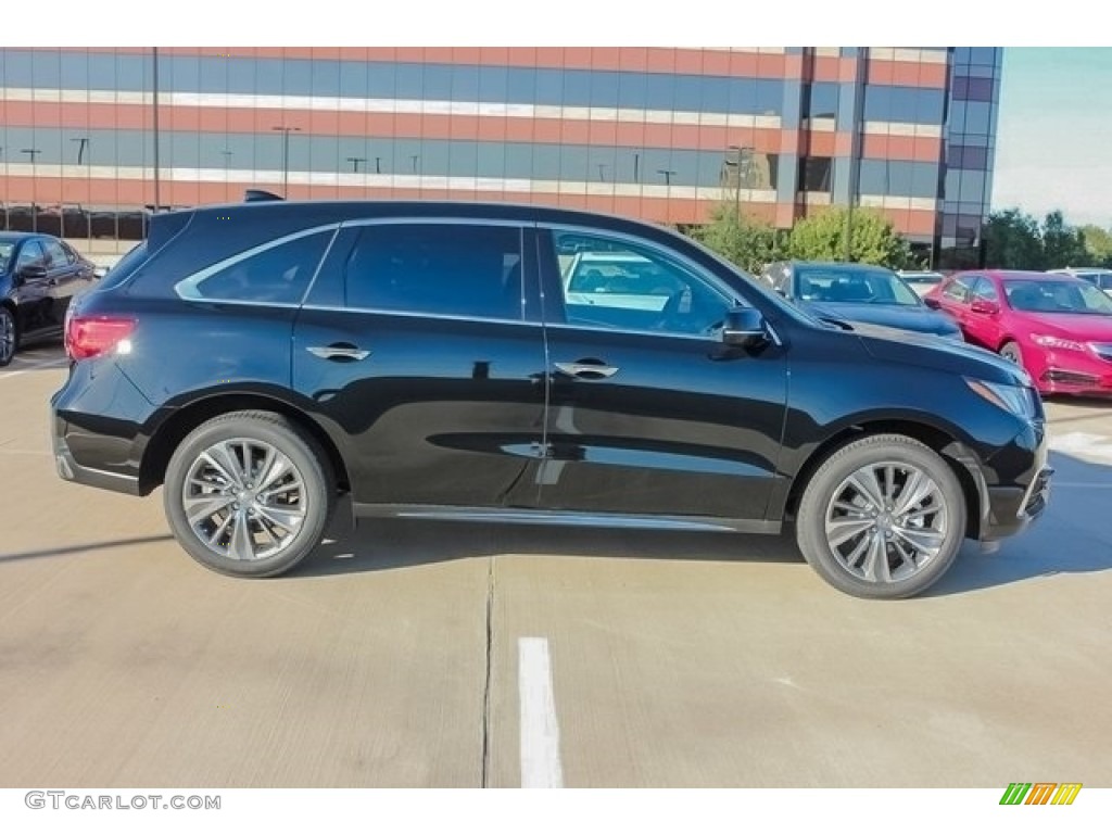 Crystal Black Pearl 2017 Acura MDX Standard MDX Model Exterior Photo #121587931