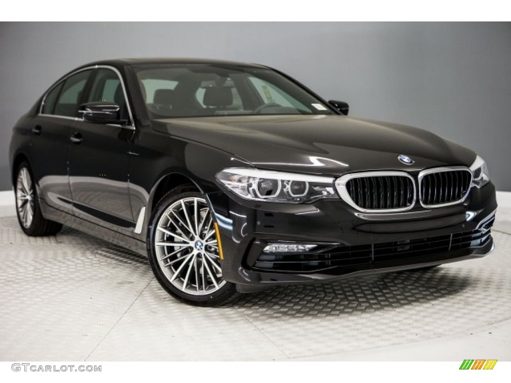 2017 5 Series 530i Sedan - Jet Black / Black photo #12
