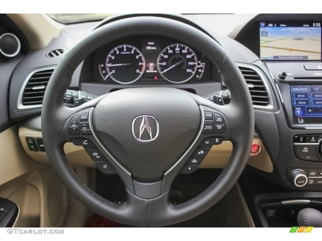 2018 Acura RDX FWD Advance Parchment Steering Wheel Photo #121588472