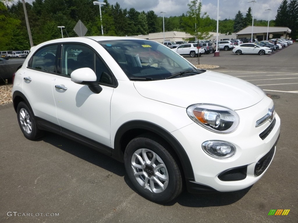Bianco Gelato (White) 2017 Fiat 500X Pop Exterior Photo #121589565