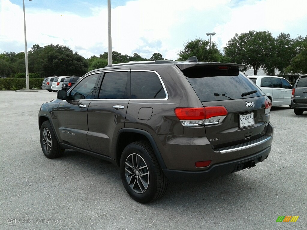 2017 Grand Cherokee Limited - Walnut Brown Metallic / Black photo #3