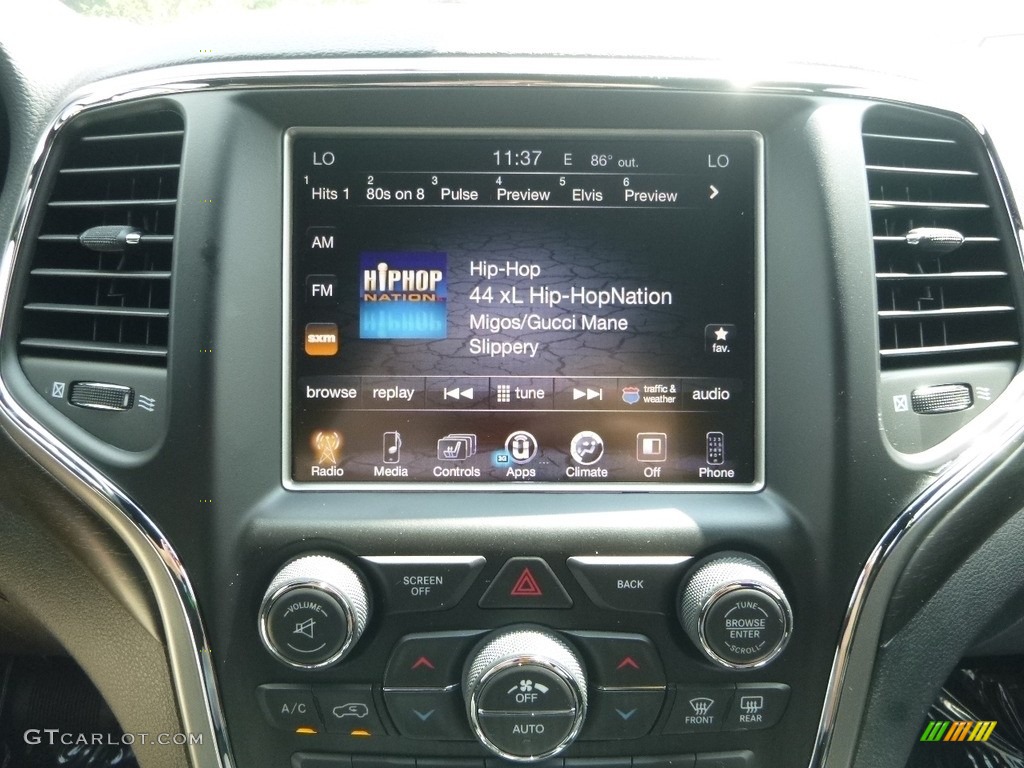 2017 Grand Cherokee Laredo 4x4 - Velvet Red Pearl / Black photo #15