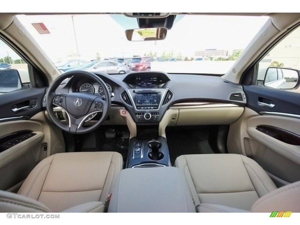 Parchment Interior 2017 Acura MDX Standard MDX Model Photo #121590798