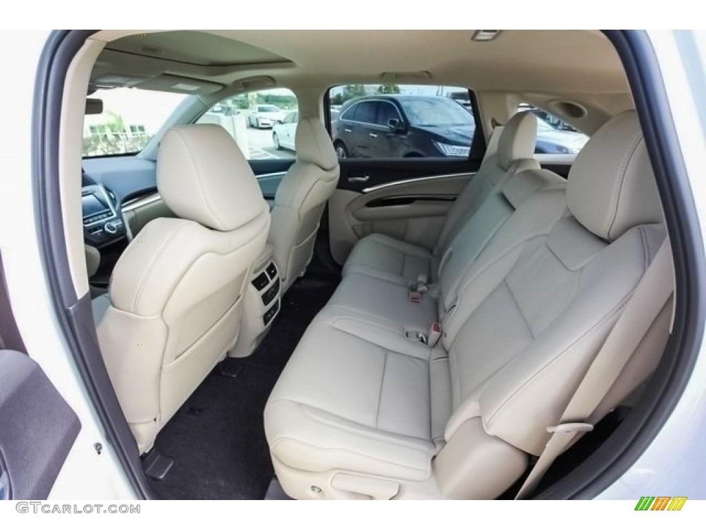 Parchment Interior 2017 Acura MDX Standard MDX Model Photo #121591050