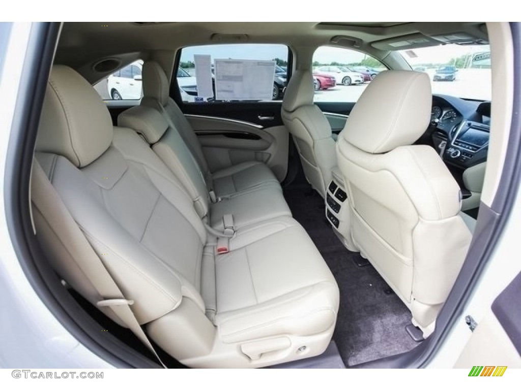 2017 Acura MDX Standard MDX Model Rear Seat Photo #121591149