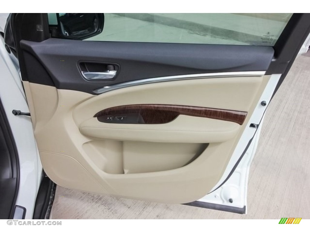 2017 Acura MDX Standard MDX Model Parchment Door Panel Photo #121591165