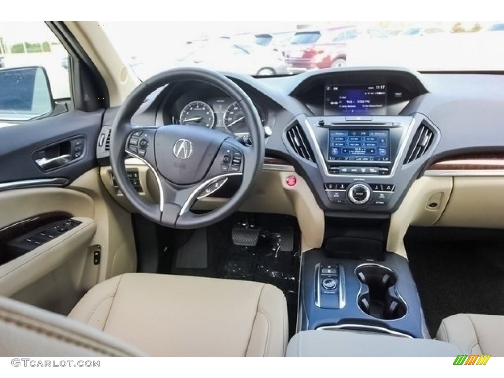 2017 Acura MDX Standard MDX Model Parchment Dashboard Photo #121591230