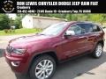 2017 Velvet Red Pearl Jeep Grand Cherokee Limited 4x4  photo #1