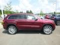 2017 Velvet Red Pearl Jeep Grand Cherokee Limited 4x4  photo #6