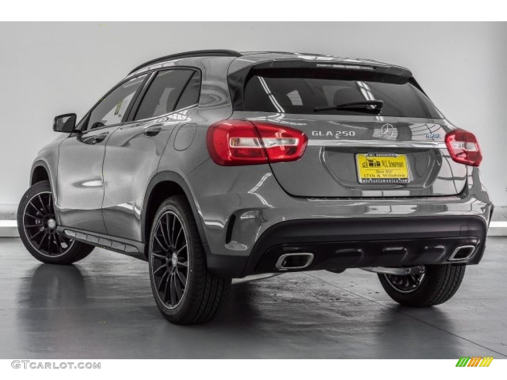 2018 GLA 250 4Matic - Mountain Grey Metallic / Black photo #3