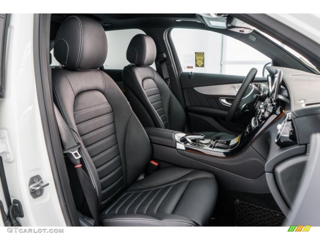 Black Interior 2017 Mercedes-Benz GLC 43 AMG 4Matic Photo #121592048