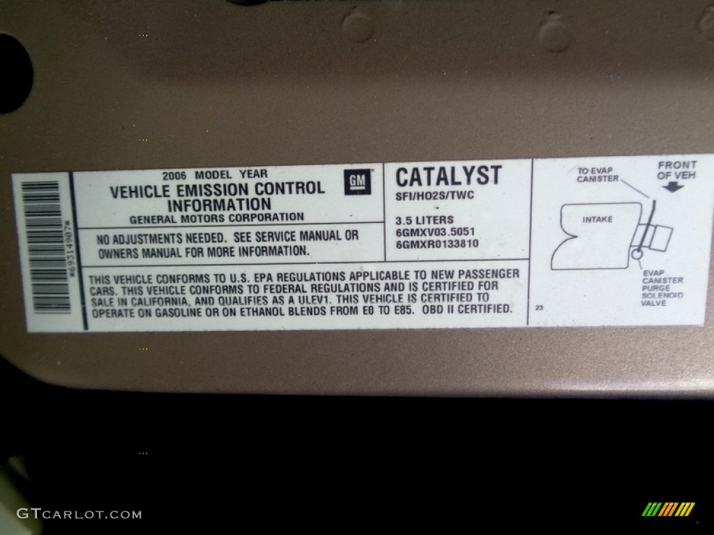 2006 Impala LT - Amber Bronze Metallic / Neutral Beige photo #63