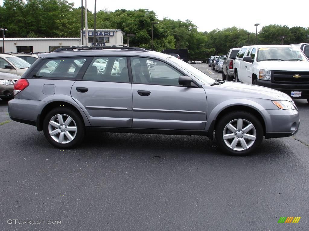 2009 Outback 2.5i Special Edition Wagon - Quartz Silver Metallic / Off Black photo #3