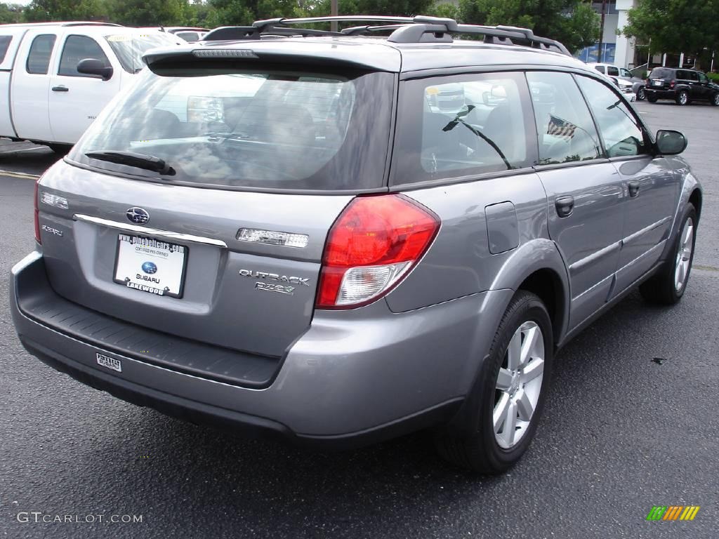 2009 Outback 2.5i Special Edition Wagon - Quartz Silver Metallic / Off Black photo #4