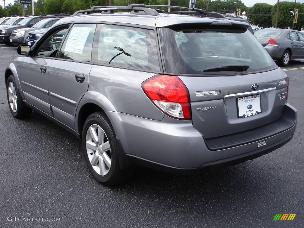 2009 Outback 2.5i Special Edition Wagon - Quartz Silver Metallic / Off Black photo #5