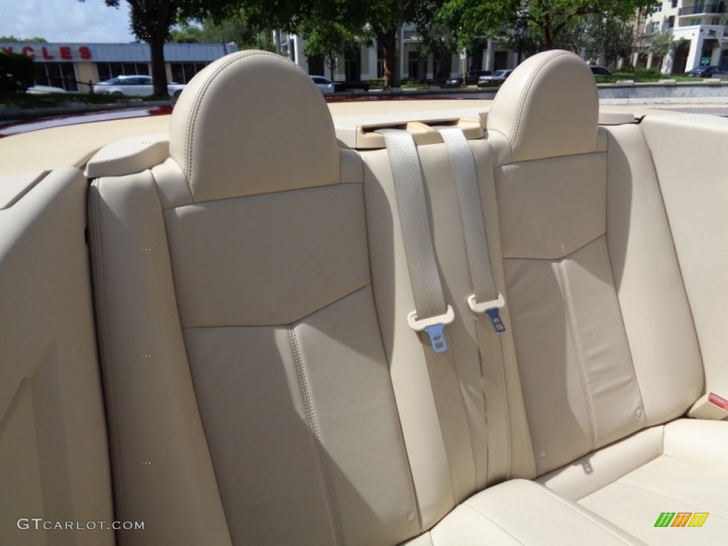 2008 Sebring Limited Convertible - Inferno Red Crystal Pearl / Medium Pebble Beige/Cream photo #10