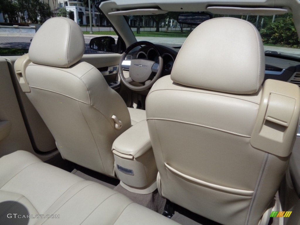 2008 Sebring Limited Convertible - Inferno Red Crystal Pearl / Medium Pebble Beige/Cream photo #25