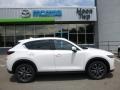 2017 Crystal White Pearl Mazda CX-5 Grand Touring AWD  photo #1