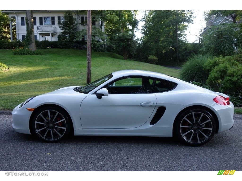 2014 Cayman S - White / Black photo #3