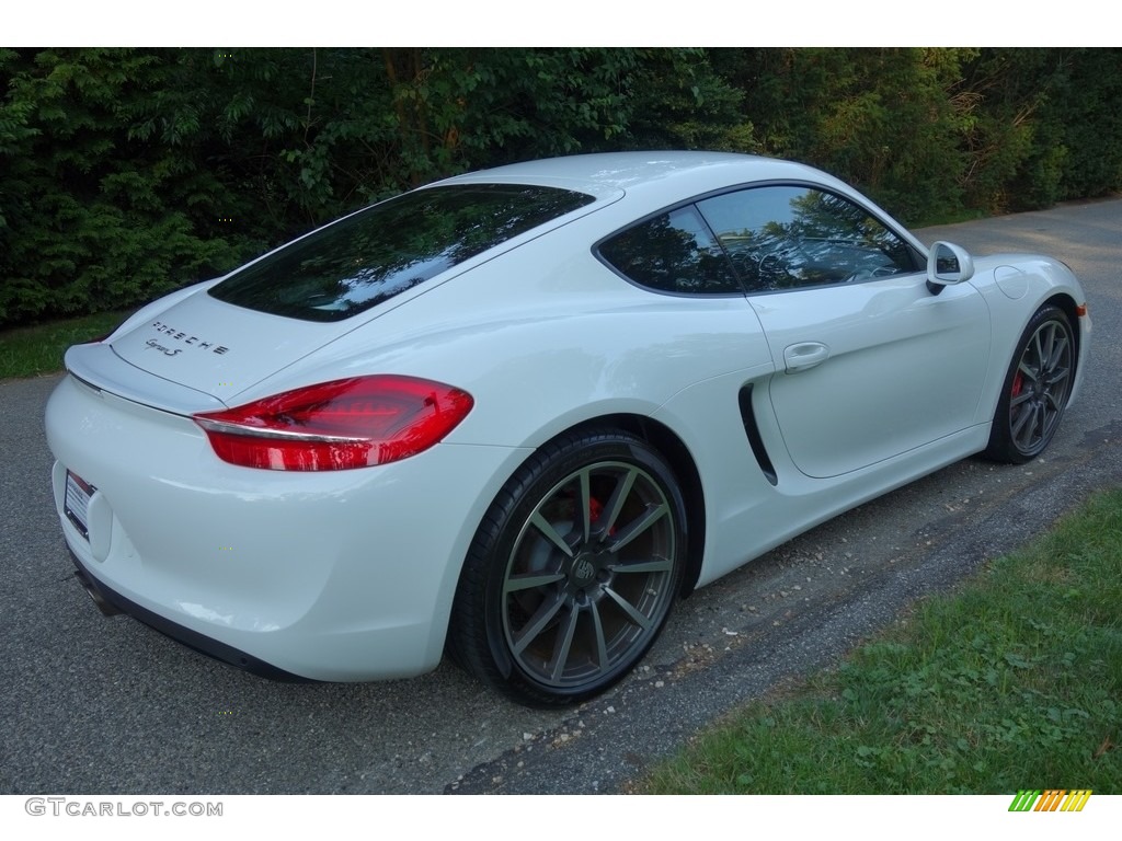 2014 Cayman S - White / Black photo #6