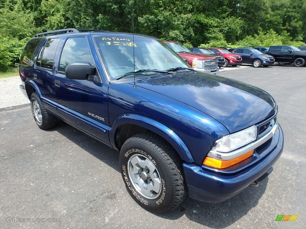 2002 Blazer LS 4x4 - Indigo Blue Metallic / Graphite photo #5