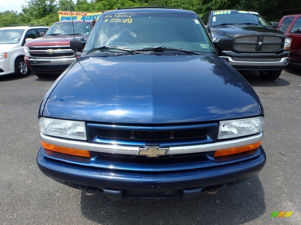 2002 Blazer LS 4x4 - Indigo Blue Metallic / Graphite photo #6