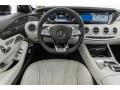 2017 Mercedes-Benz S designo Crystal Grey/Black Interior Dashboard Photo