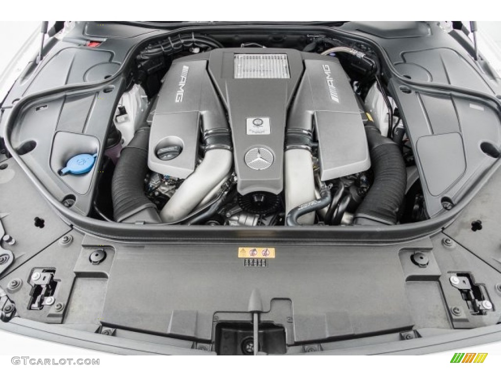 2017 Mercedes-Benz S 63 AMG 4Matic Coupe 5.5 Liter AMG biturbo DOHC 32-Valve VVT V8 Engine Photo #121600710
