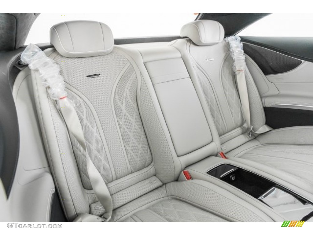 2017 Mercedes-Benz S 63 AMG 4Matic Coupe Rear Seat Photo #121600806