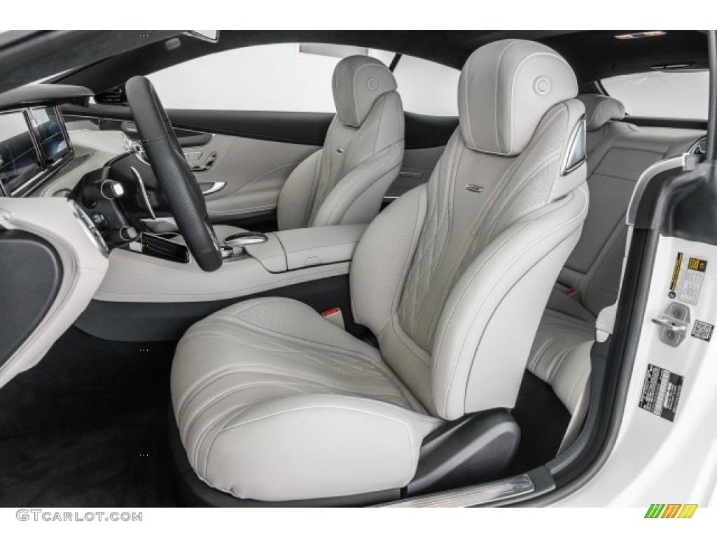 designo Crystal Grey/Black Interior 2017 Mercedes-Benz S 63 AMG 4Matic Coupe Photo #121600847
