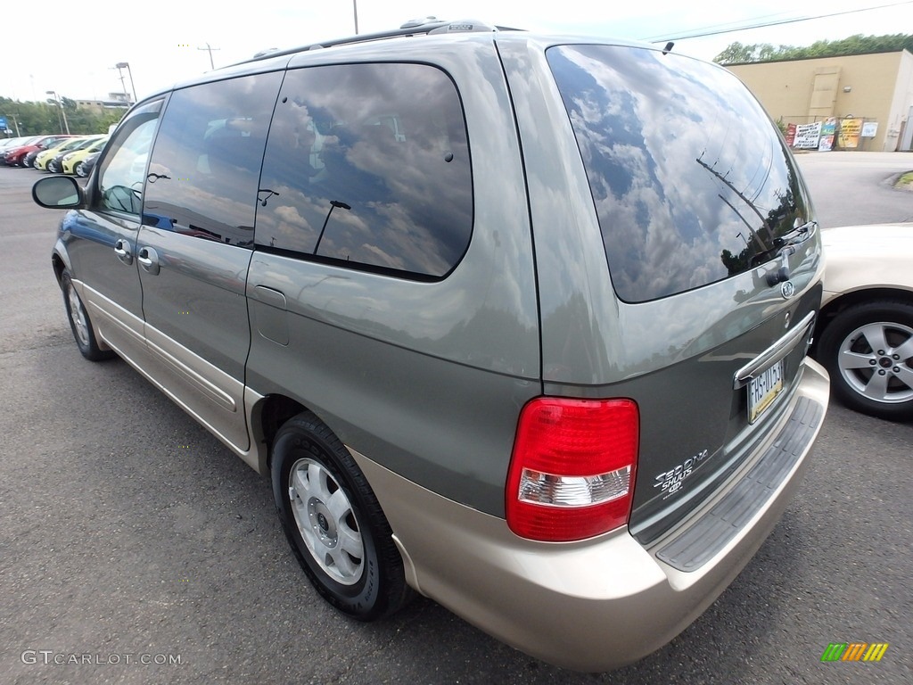 2003 Sedona EX - Sage Green / Beige photo #2