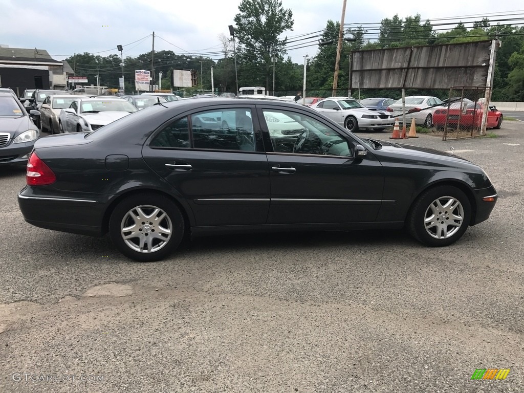 2003 E 320 Sedan - Capri Blue Metallic / Ash Grey photo #7