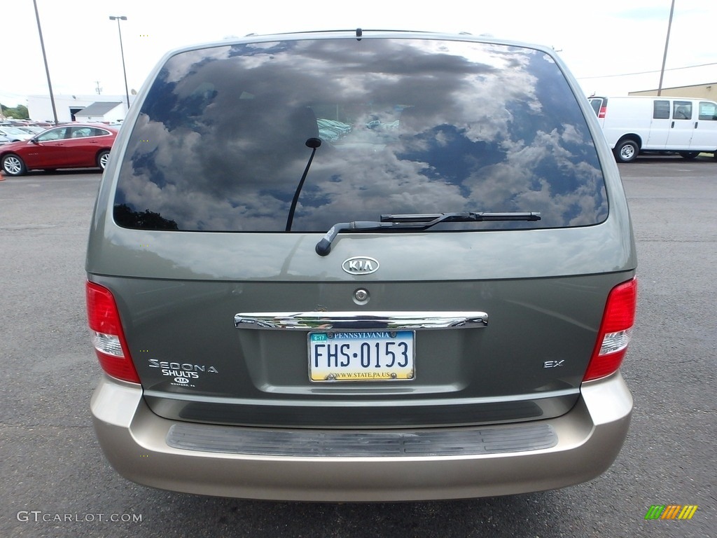 2003 Sedona EX - Sage Green / Beige photo #3