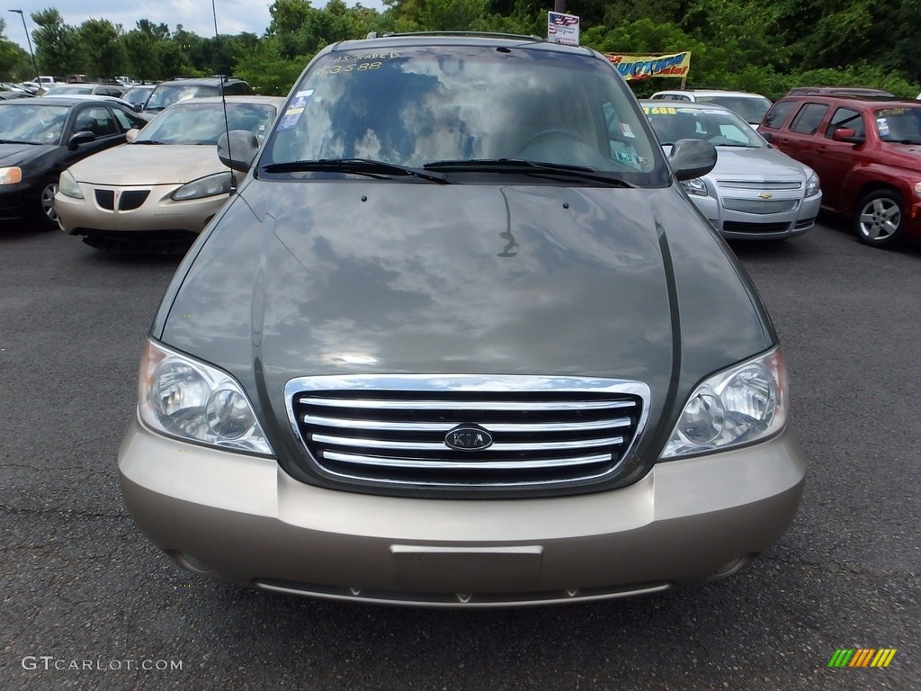 2003 Sedona EX - Sage Green / Beige photo #6