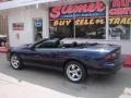 2001 Navy Blue Metallic Chevrolet Camaro SS Convertible  photo #2