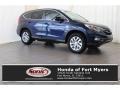 2015 Obsidian Blue Pearl Honda CR-V EX  photo #1