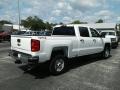 2017 Summit White Chevrolet Silverado 2500HD Work Truck Crew Cab 4x4  photo #5