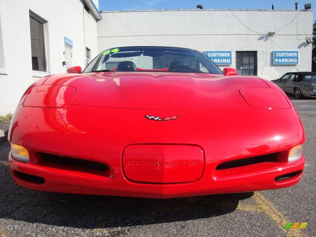 2004 Corvette Convertible - Torch Red / Black photo #2