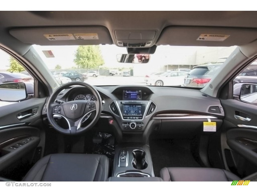 Ebony Interior 2017 Acura MDX Standard MDX Model Photo #121605735