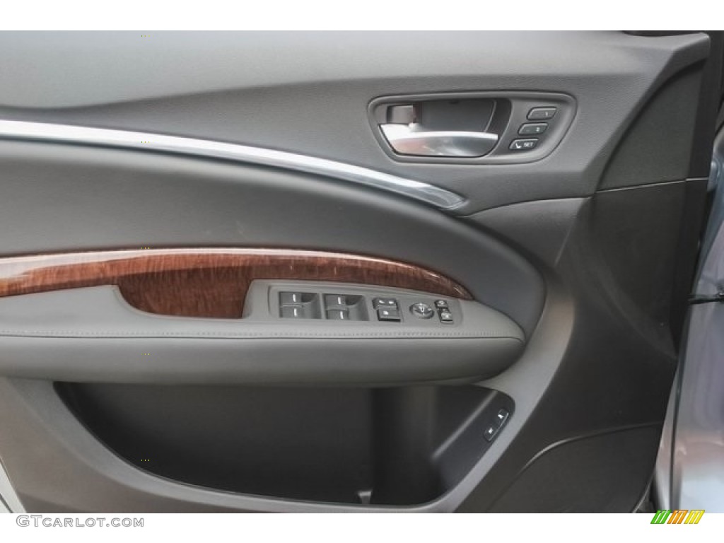 2017 Acura MDX Standard MDX Model Ebony Door Panel Photo #121605855