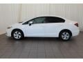 Taffeta White - Civic LX Sedan Photo No. 4
