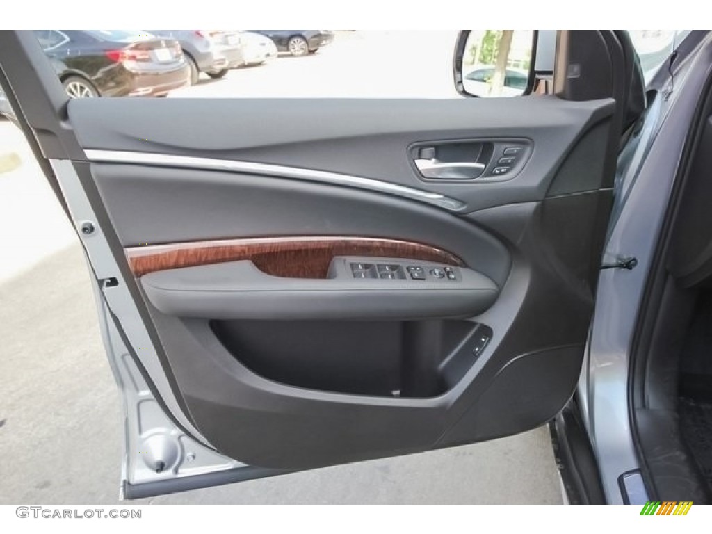 2017 Acura MDX Standard MDX Model Ebony Door Panel Photo #121605980