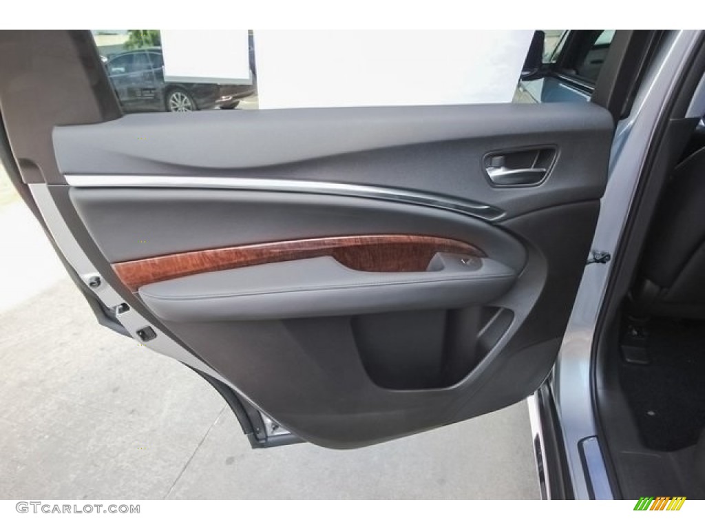 2017 Acura MDX Standard MDX Model Ebony Door Panel Photo #121606019