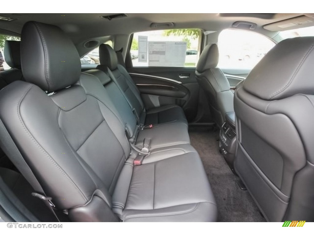 2017 Acura MDX Standard MDX Model Rear Seat Photo #121606125
