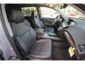Ebony Front Seat Photo for 2017 Acura MDX #121606167
